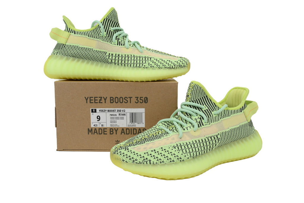 "Green Angel" 5191 – Adidas Yeezy Boost 350 V2 "Yeezreel" (LW Batch, BASF Boost) – FW5191
