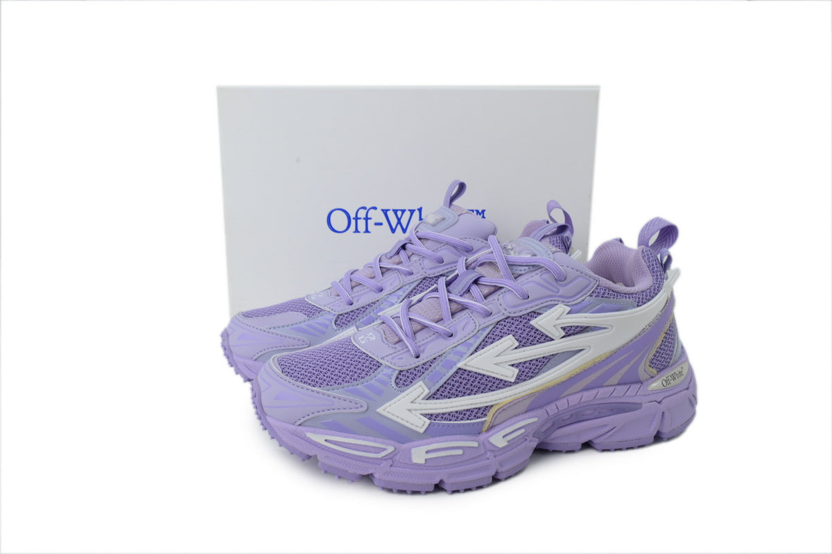 Off-White Lavender Chunky Sneakers