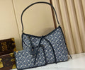 Louis Vuitton Monogram Shoulder Bag in Navy and White