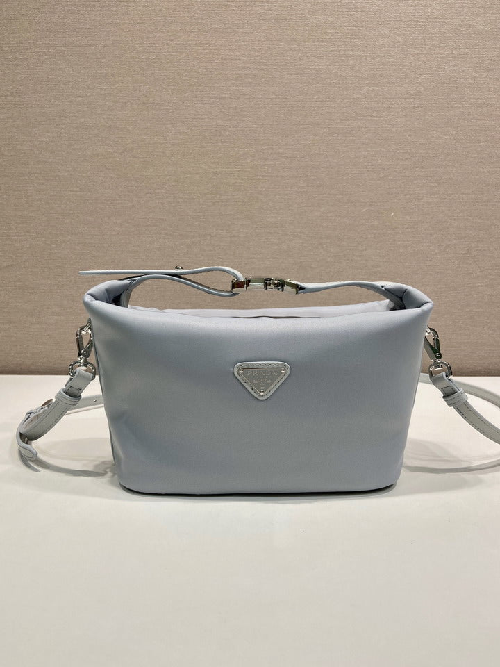 Prada Re-Edition Soft Nappa Leather Mini Bag – Ice Blue