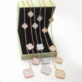 Van Cleef & Arpels Clover Motif Pendant Necklace